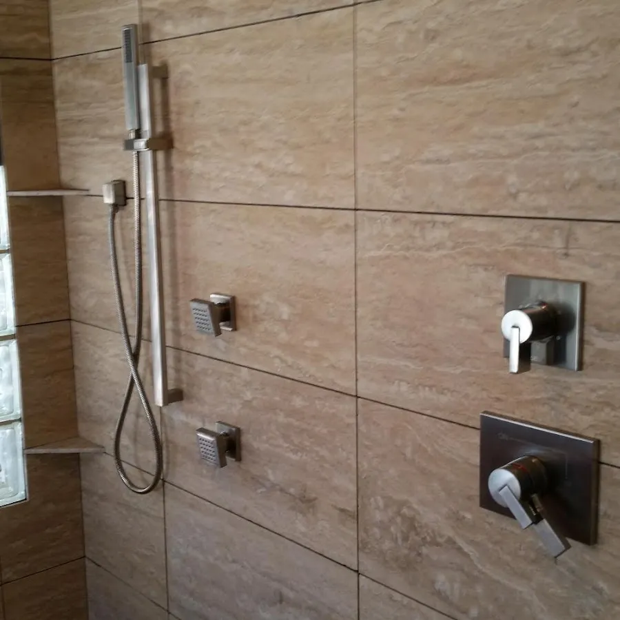 Shower fixture installation for Water Heater Replacement in Sandy Springs